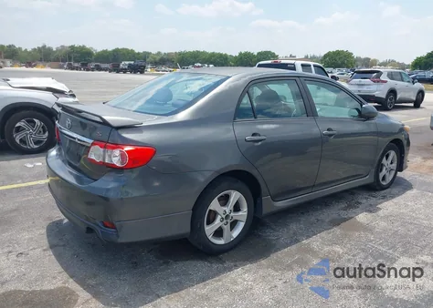 2011 Toyota Corolla S из США, поврежденный, VIN 2T1BU4EEXBC728068